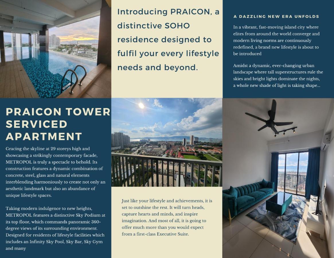 Praicon Tower - Premium Suite Butterworth Dış mekan fotoğraf